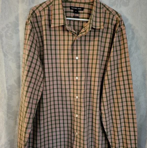 Michael Kors Men's Dress Shirt Button Down Size XXL - Picture 1 of 6